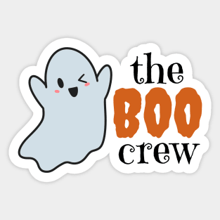 Ghoul The Boo Crew Halloween Sticker